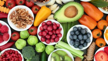 collection of fruits and vegetables