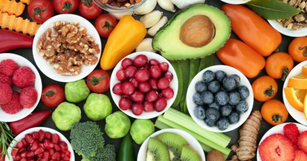 collection of fruits and vegetables