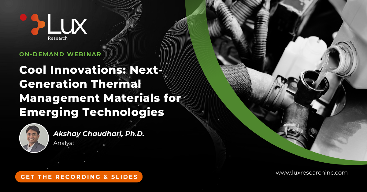 Cool Innovations: Next-Generation Thermal Management Materials for ...